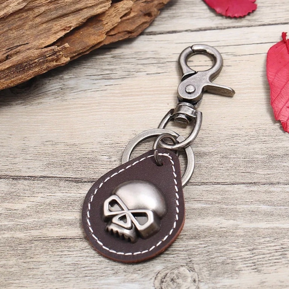🔥Men’s faux leather keychain - Picture 2 of 4